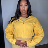 Ribbed Zip Jacket