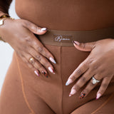 Ribbed Long Sleeve + Banded Short Set