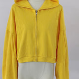 Ribbed Zip Jacket