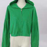 Ribbed Zip Jacket
