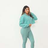 Pre-order: Luxe Legging + Cropped Sweater Set Spring- 04/20/26 Ship Date