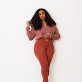 Pre-order: Luxe Legging + Cropped Sweater Set - 10/20/25 Ship Date