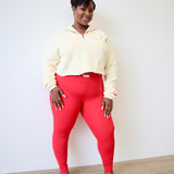 Pre-order: HOCO ‘26 Luxe Legging + Cropped Sweater Set - Ship Date 9/1/26