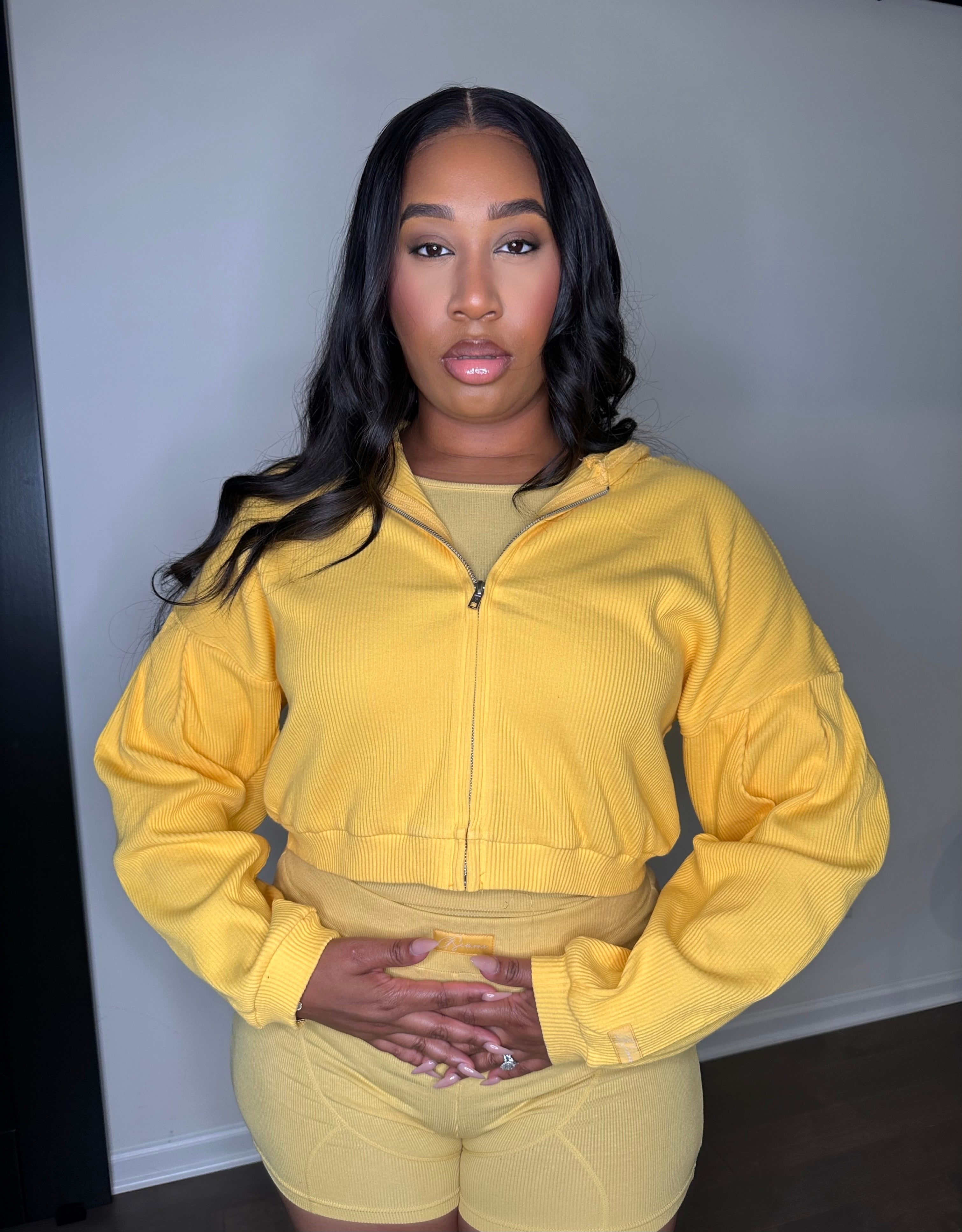 Ribbed Zip Jacket