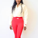Pre-order: HOCO ‘26 Luxe Legging + Cropped Sweater Set - Ship Date 9/1/26