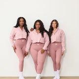 Pre-order: Luxe Legging + Cropped Sweater Set Spring- 04/20/26 Ship Date