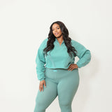 Pre-order: Luxe Legging + Cropped Sweater Set Spring- 04/20/26 Ship Date