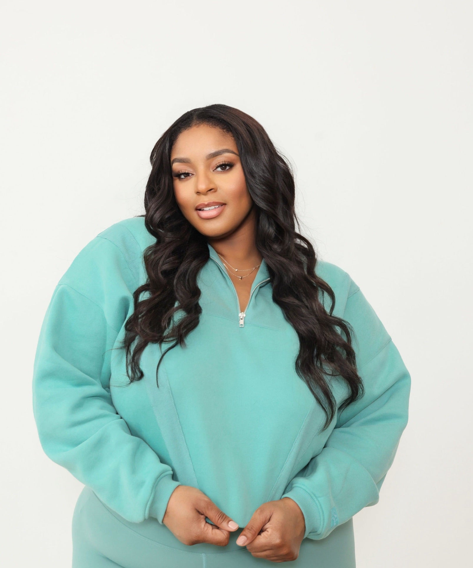 Pre-order: Luxe Legging + Cropped Sweater Set Spring- 04/20/26 Ship Date