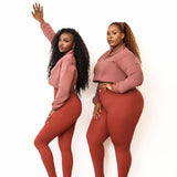 Luxe Legging + Cropped Sweater Set
